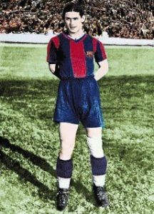 Alejandro Morera Soto llegó a España en 1933. El futbolista brilló con el FC Barcelona entre 1933 y 1936.
