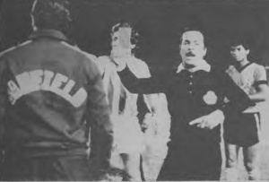 LDA vs Banfield 1974 árbitro Rojas